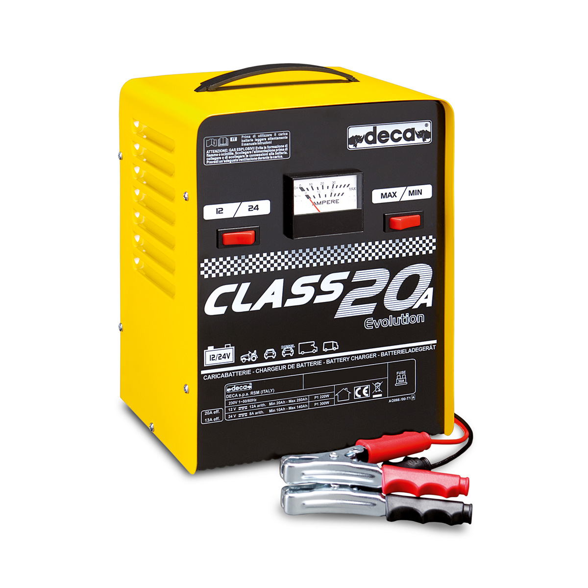 DECA CARICABATTERIA CLASS 20A 230V 12-24V