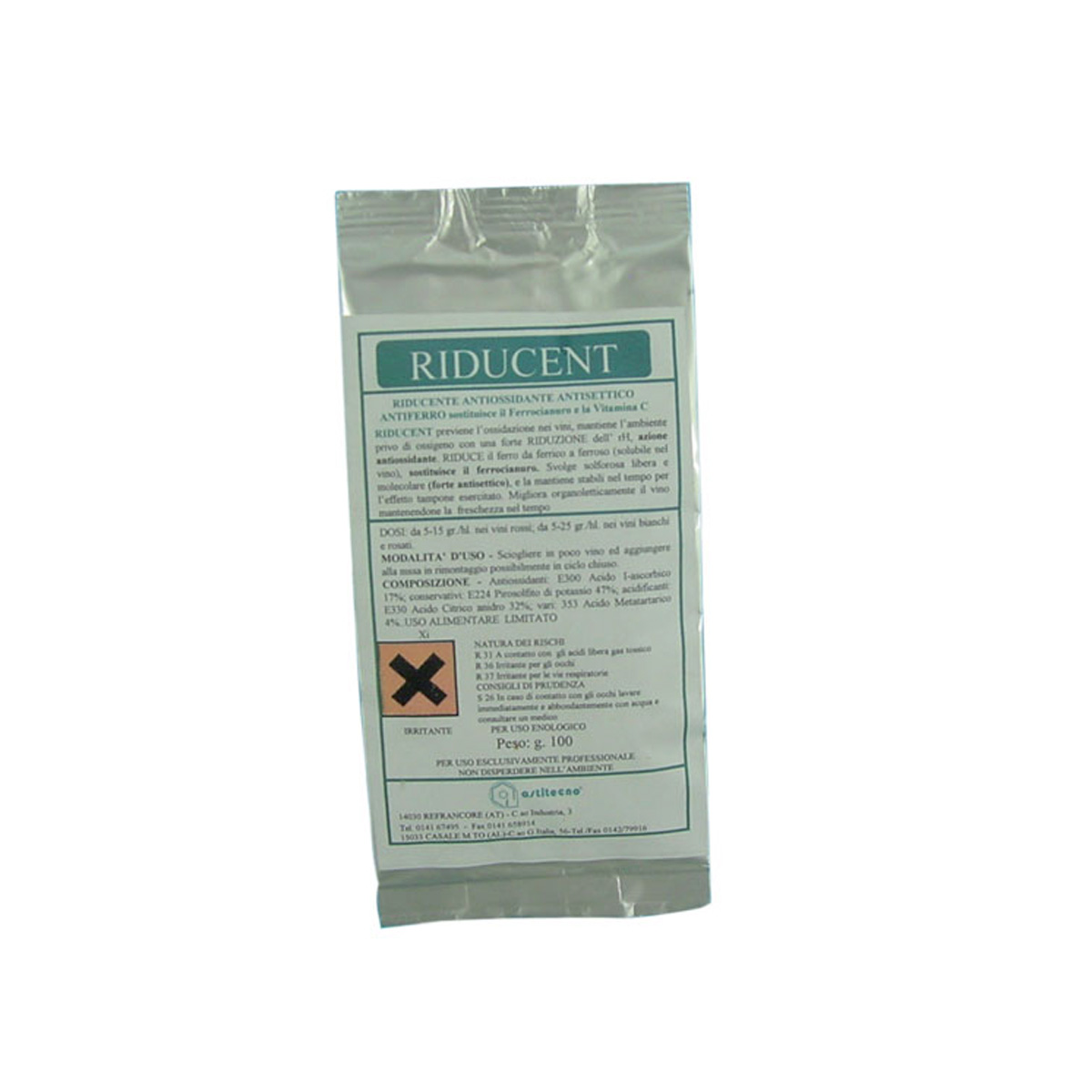 RIDUCENT 100 g. ANTIOSSIDANTE