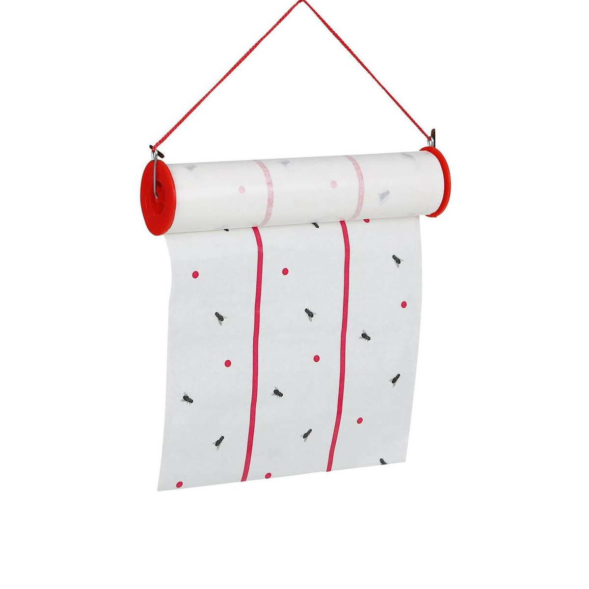 ROTOLO CATTURAMOSCHE ADESIVO ECO 10 M INCLUDE FUNE DI FISSAGGIO