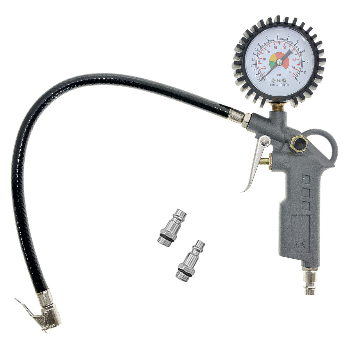 PISTOLA GONFIAGGIO BURG CON MANOMETRO