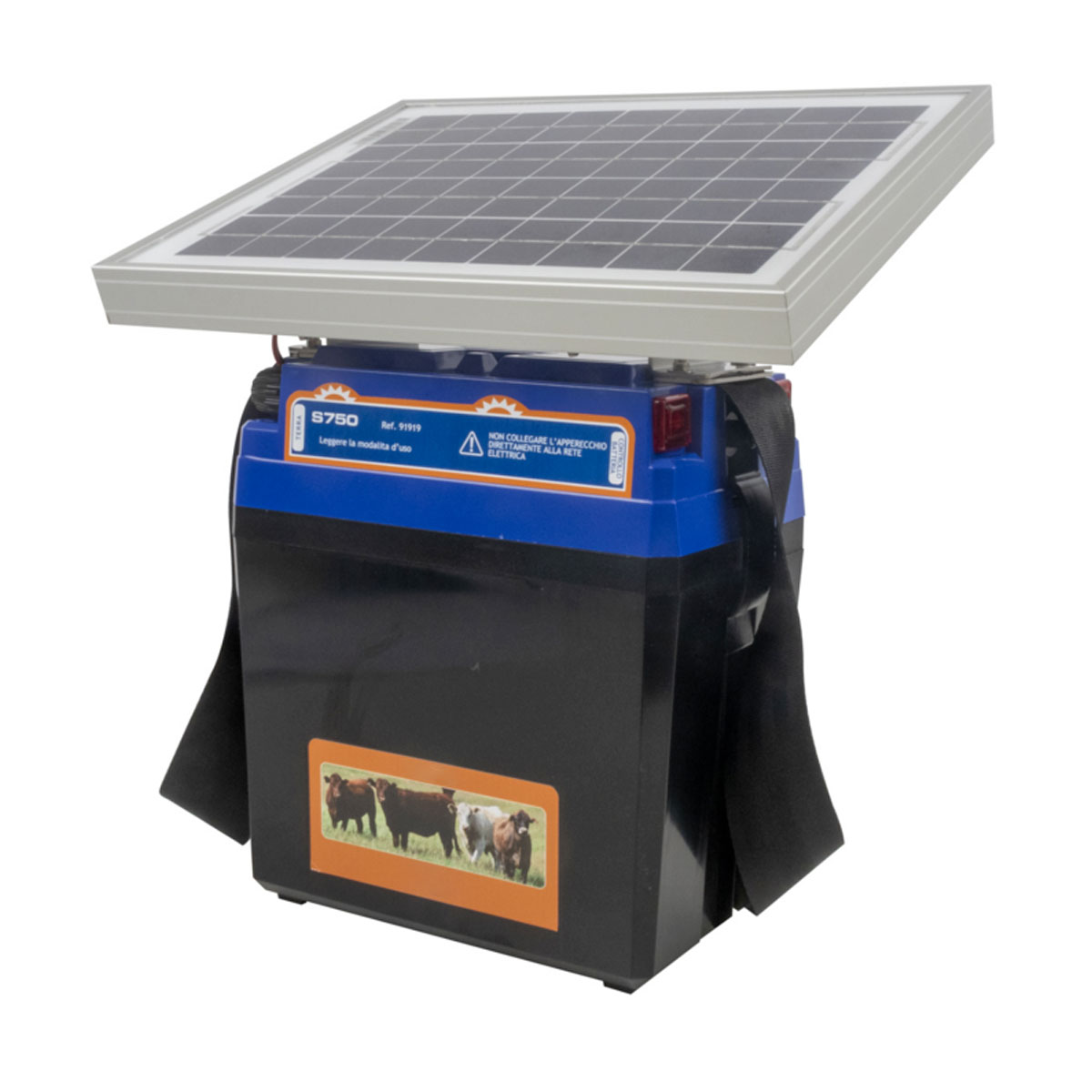 ELETTRIFICATORE A PANNELLO SOLARE G S750 - PANNELLO 12 WATT