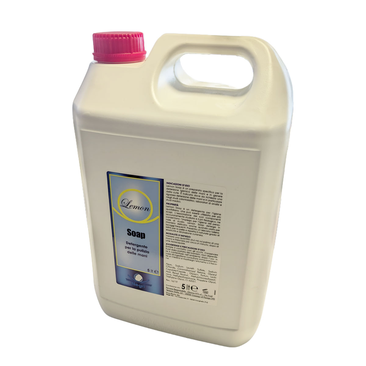 LEMON SOAP SAPONE MANI 5 LT