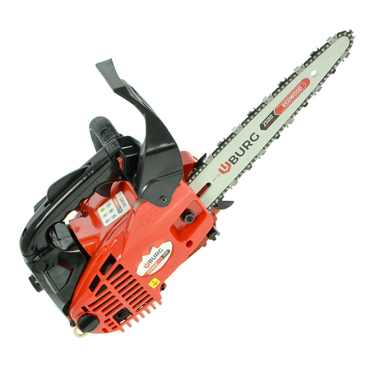 MOTOSEGA BURG CARVING 10'' 25,4 CC REDWOOD 2500 CARBURATORE WALBRO