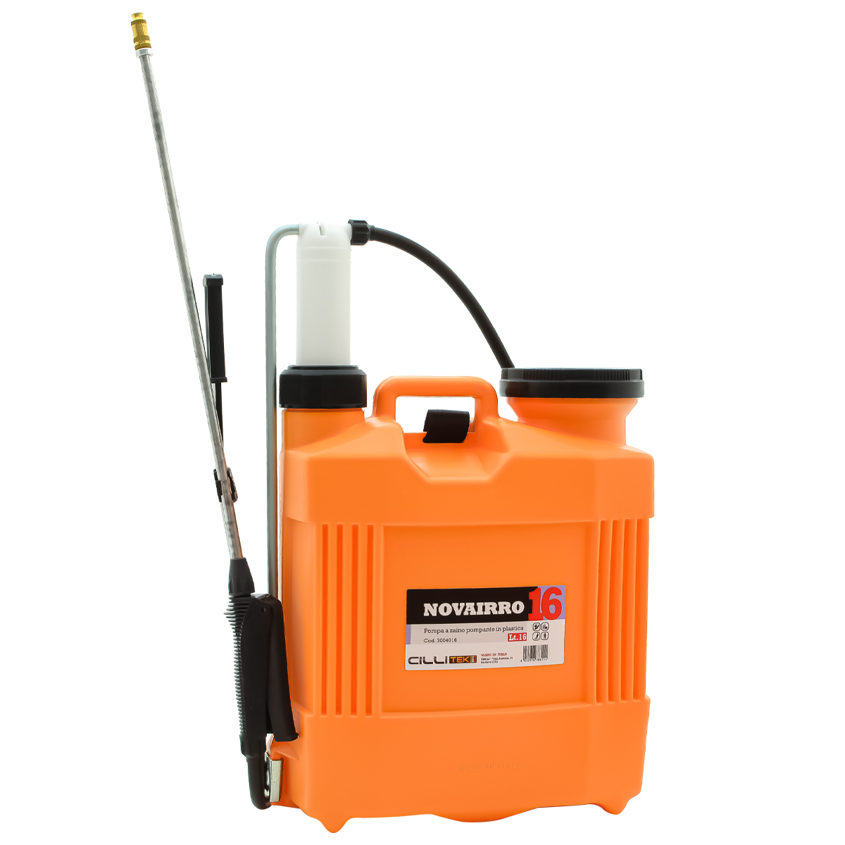 POMPA A SPALLA NOVAIRRO 16 NY-16 LT POMPANTE IN PLASTICA