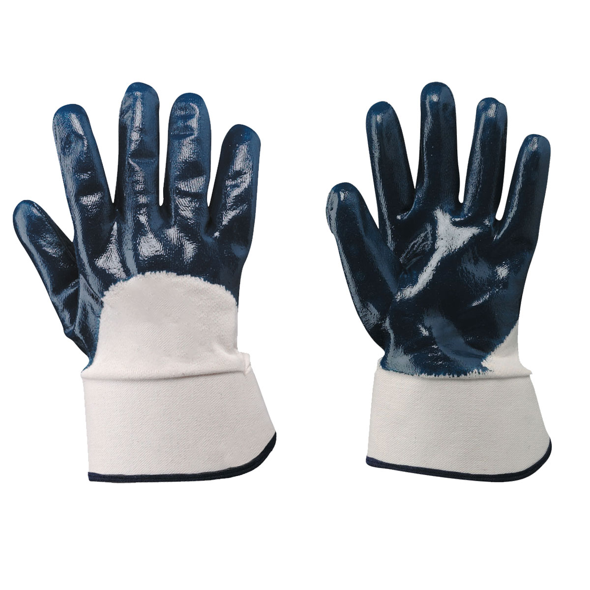 GUANTI NBR DORSO AEREATO CON MANICHETTA