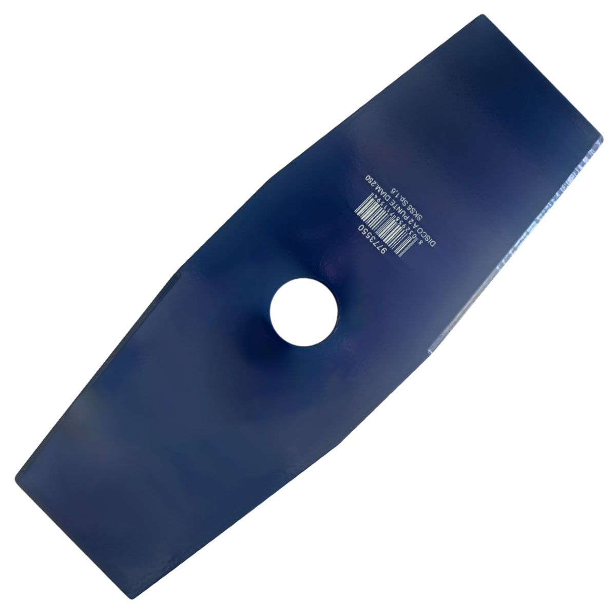 DISCO A 2 PUNTE - DIAMETRO 250 MM - FORO CENTRALE 26 MM-SPESSORE 1,6 MM