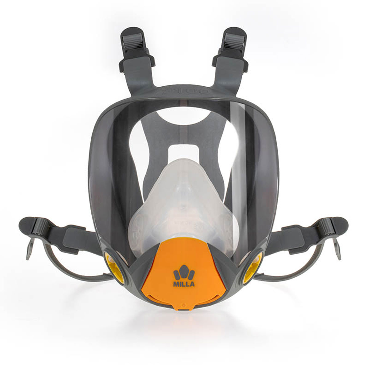 MASCHERA FACCIALE INTEGRALE PER 2 FILTRI EN 136:1998 CLASSE 1