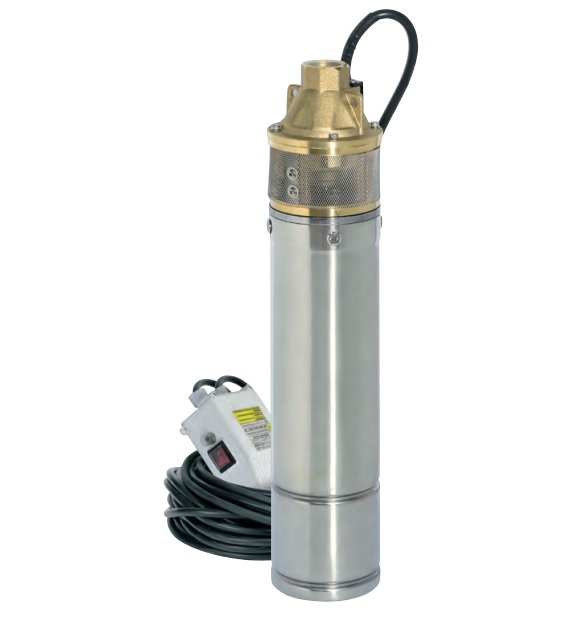 ELETTROPOMPA SOMMERSA PERIFERICA 230V-58 Hm Prevalenza Max 52lt/min Port