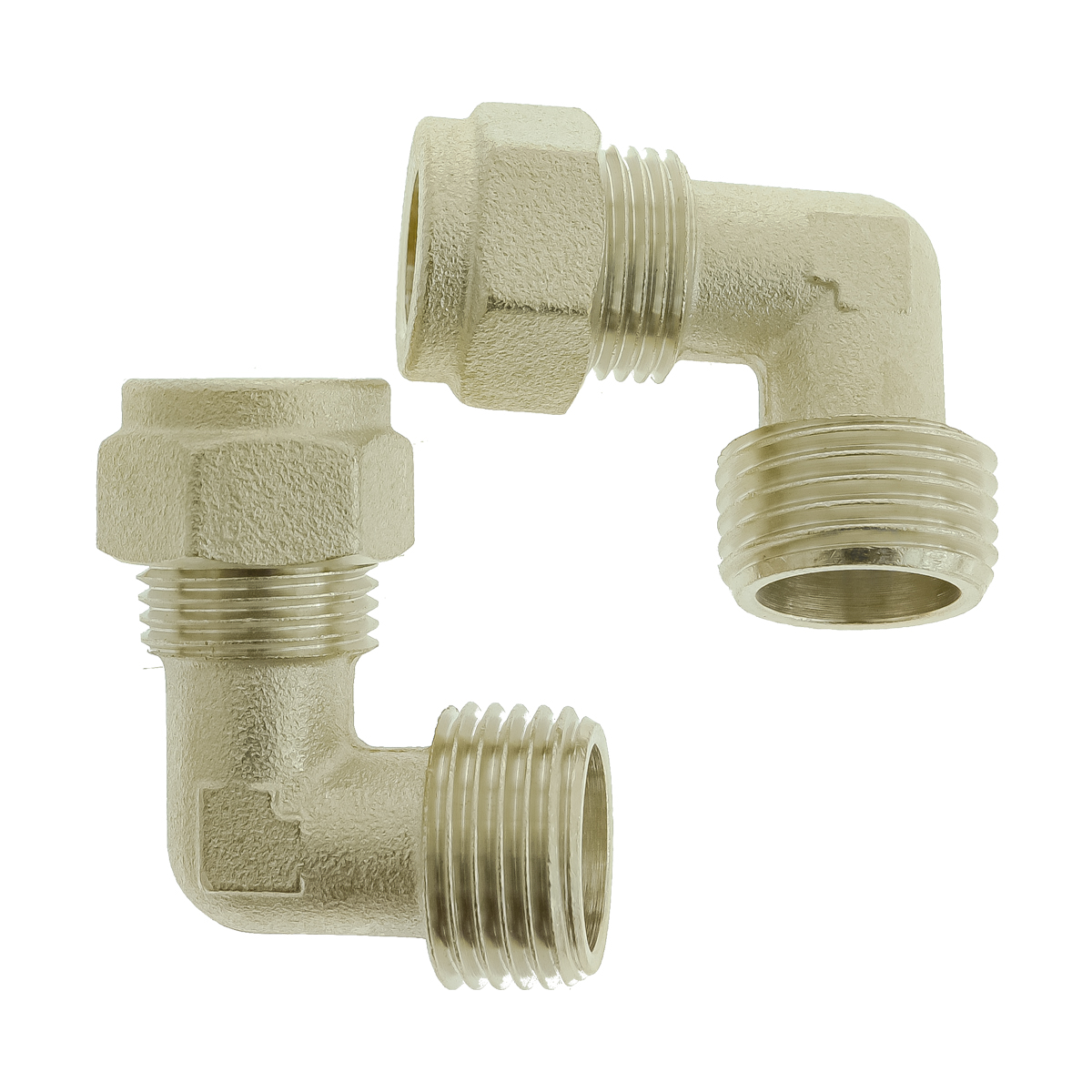 RACCORDO A L OGIVA OTTONE MASCHIO 12 X 1/2''