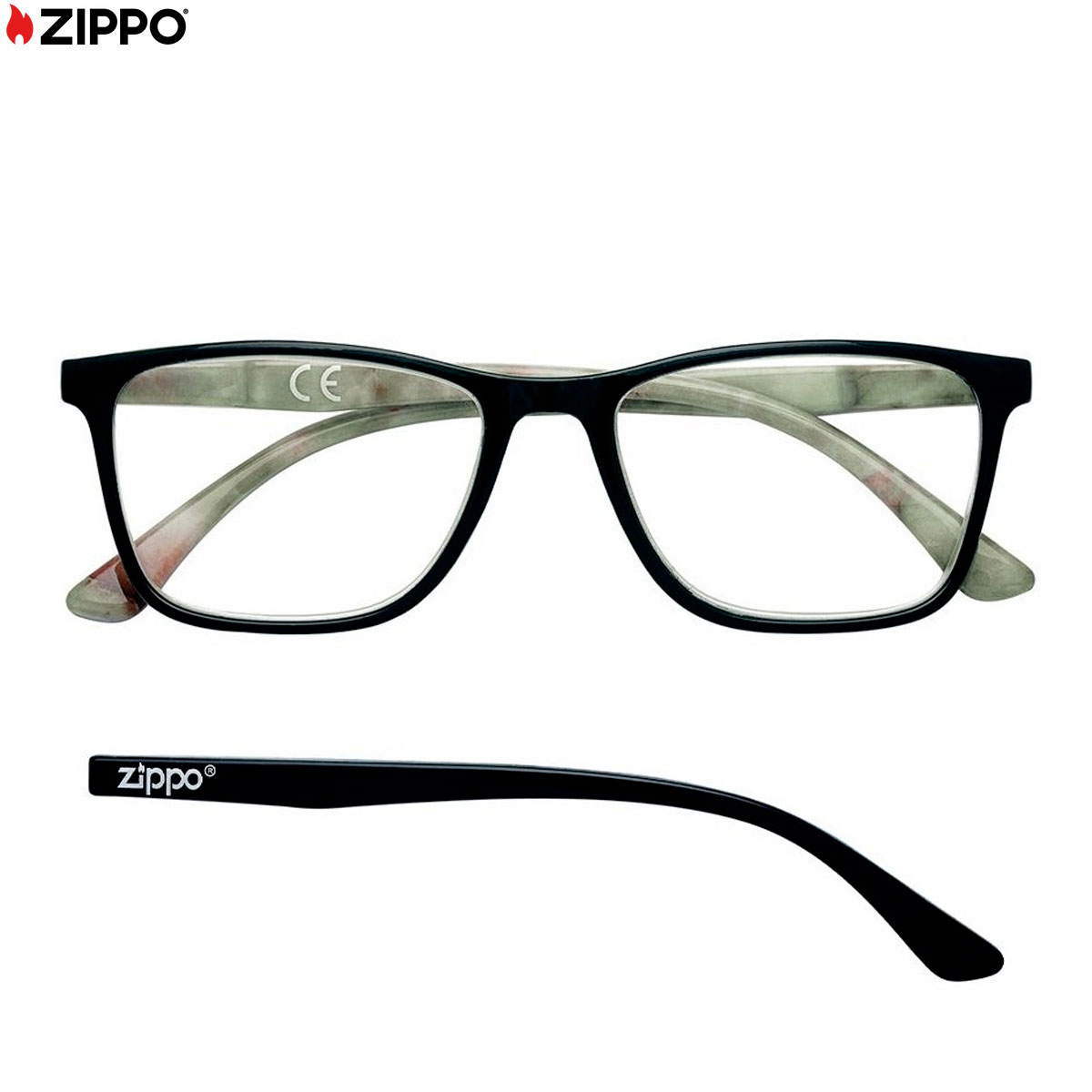 OCCHIALI DA LETTURA ZIPPO GRE100 +1.00 31Z-B22-GRE100