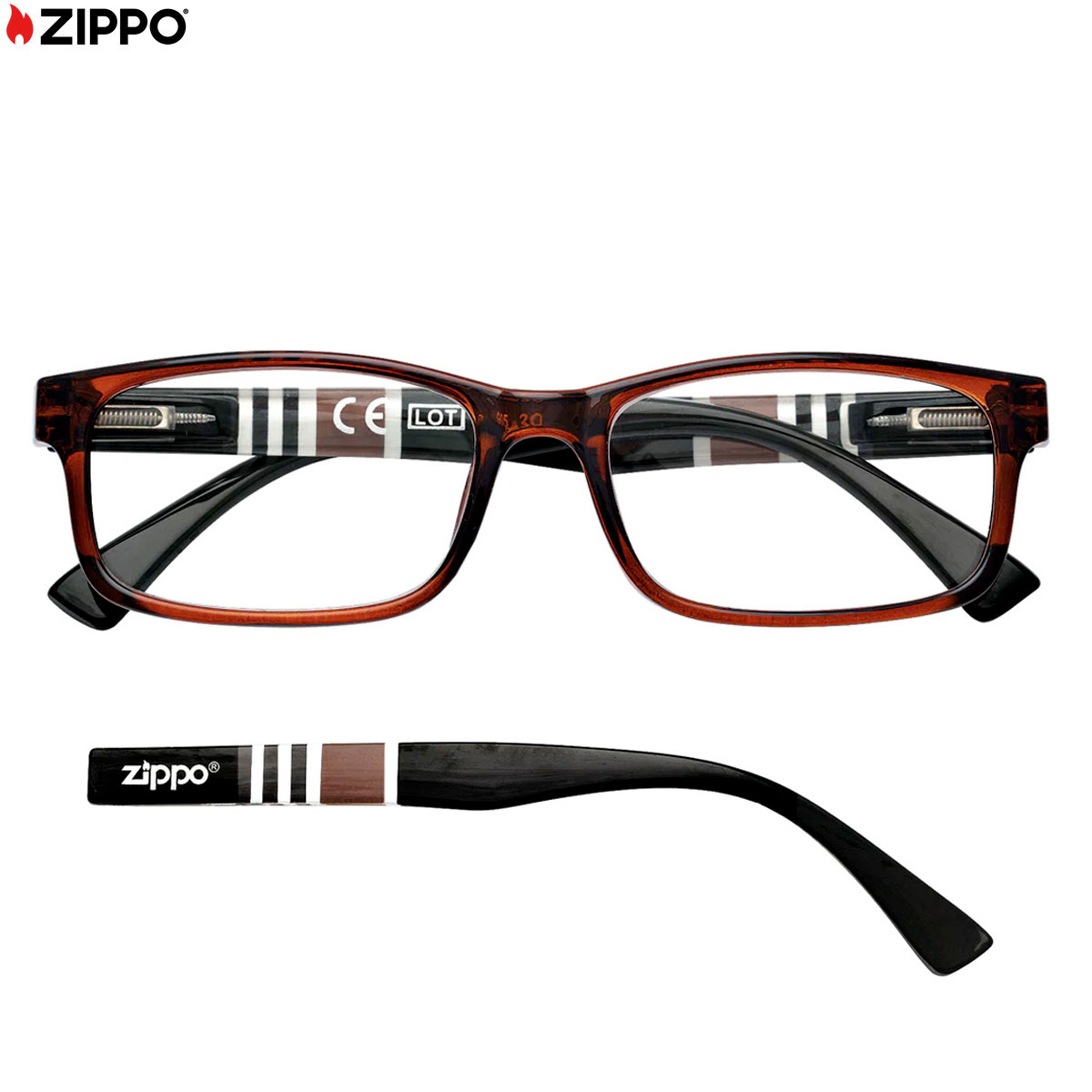 OCCHIALI DA LETTURA ZIPPO BRO350 +3.50 31Z-B25-BRO350