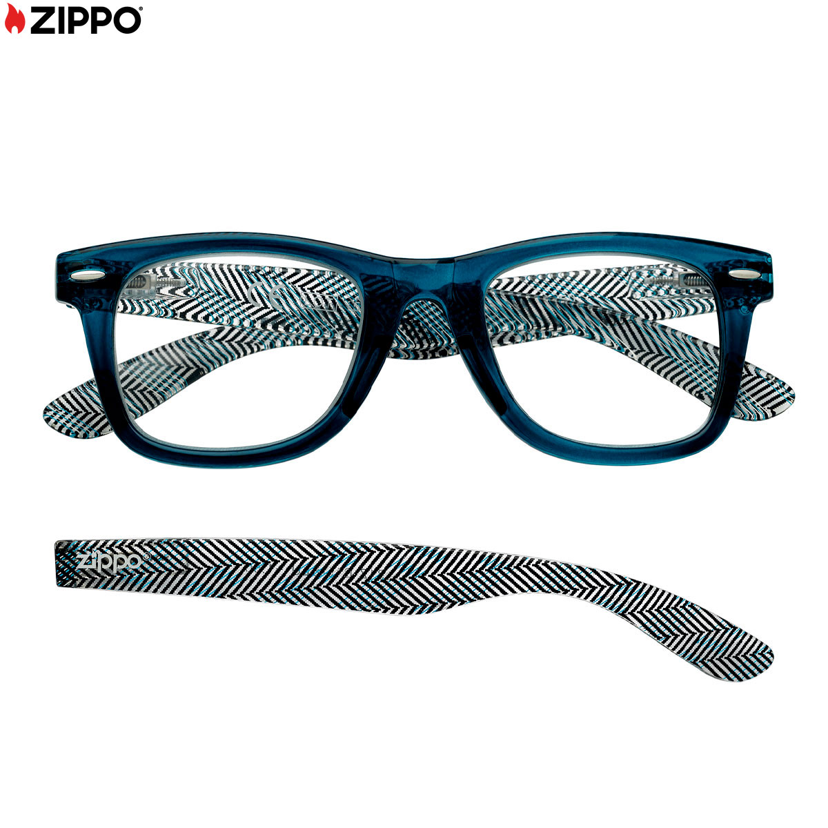 OCCHIALI DA LETTURA ZIPPO BLU150 +1.50 31Z-B16-BLU150