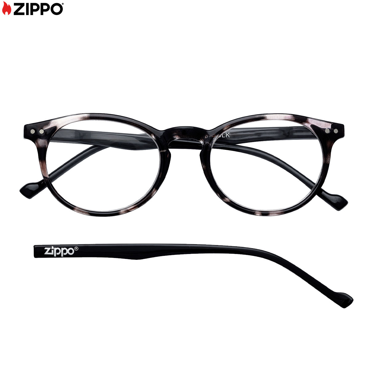 OCCHIALI DA LETTURA ZIPPO BLK200 +2.00 31Z-B18-BLK200