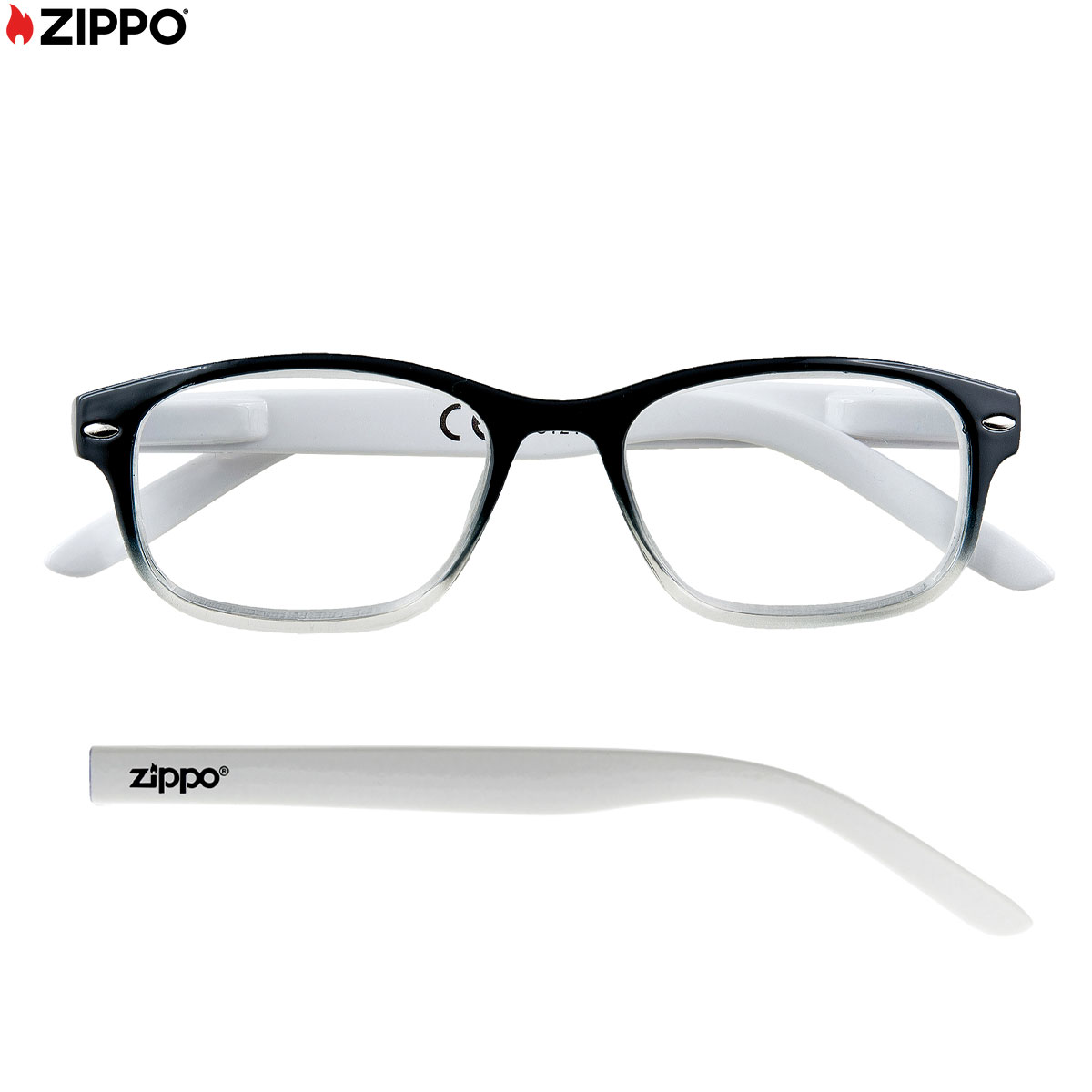 OCCHIALI DA LETTURA ZIPPO BLK200 +2.00 31Z-B1-BLK200