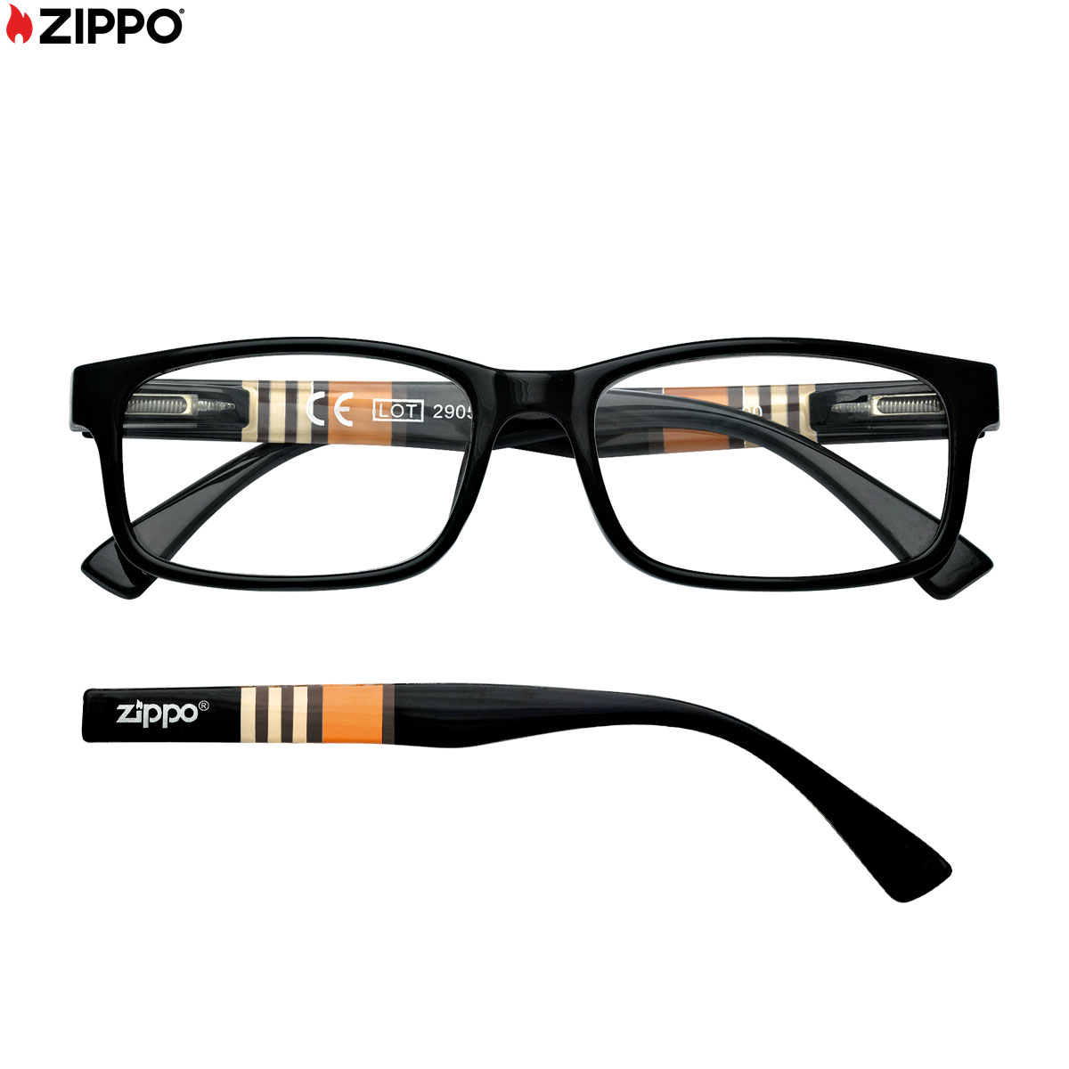OCCHIALI DA LETTURA ZIPPO BLK250 +2.50 31Z-B25-BLK250