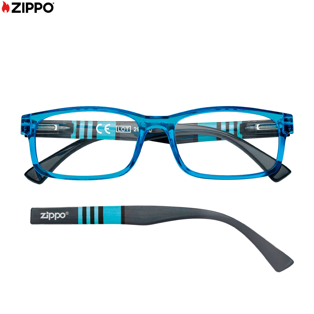 OCCHIALI DA LETTURA ZIPPO BLU300 +3.00 31Z-B25-BLU300