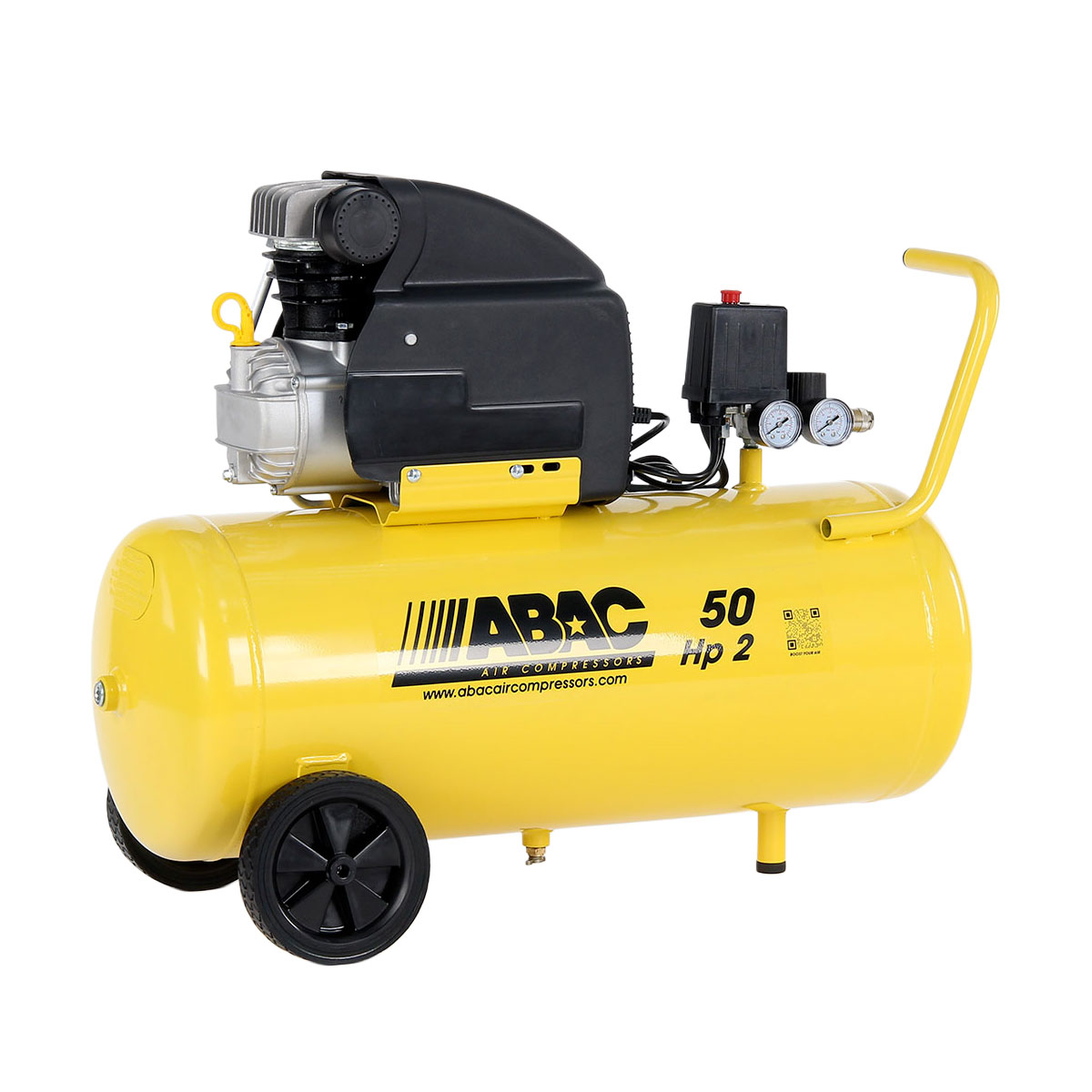 COMPRESSORE MONTECARLO B20 BASELINE 50 LITRI GIALLO ABAC