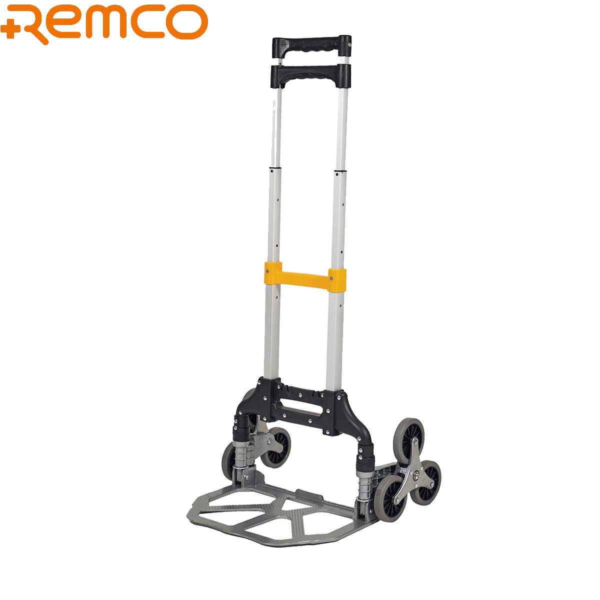 CARRELLO PIEGHEVOLE SALISCALE REMCO PORTATA 70 KG - 6 RUOTE IN ALLUMINIO