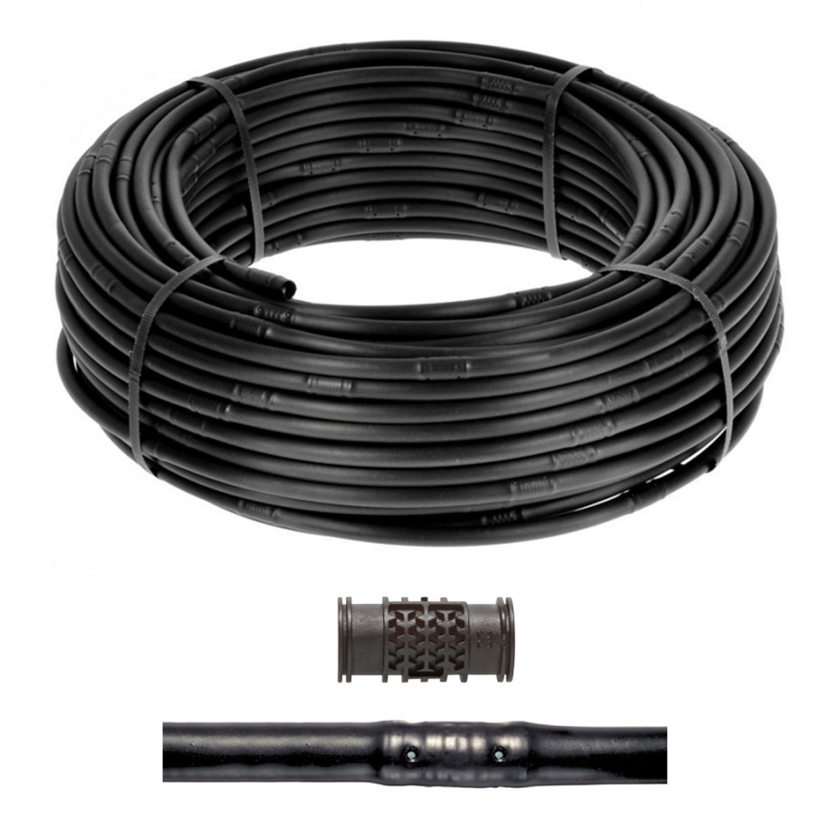 ROTOLO TUBO GOCCIOLATORE D. 16-50 cm Double. Rotolo da ml. 400