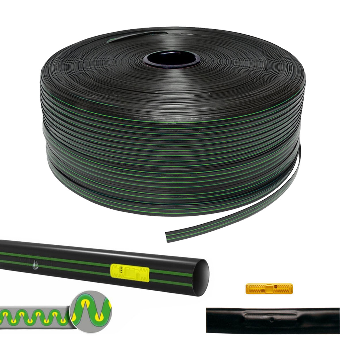 MANICHETTA GOCCIOLANTE Di.16x30 cm. SPESSORE 8 mil 2000 MT