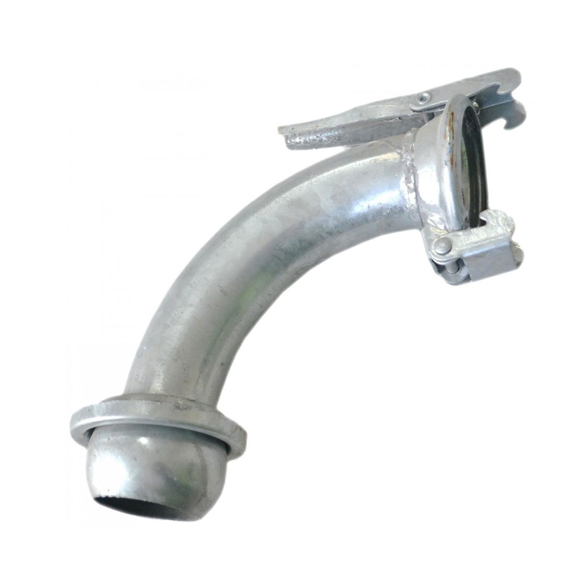 CURVA A 90 GRADI SFERICA 100 MM ZINCATA