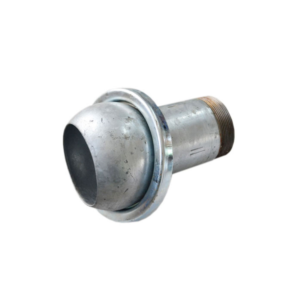 MASCHIO CON TRONCHETTO 60 MM X 1.1/4'' FILETTATO ZINCATO