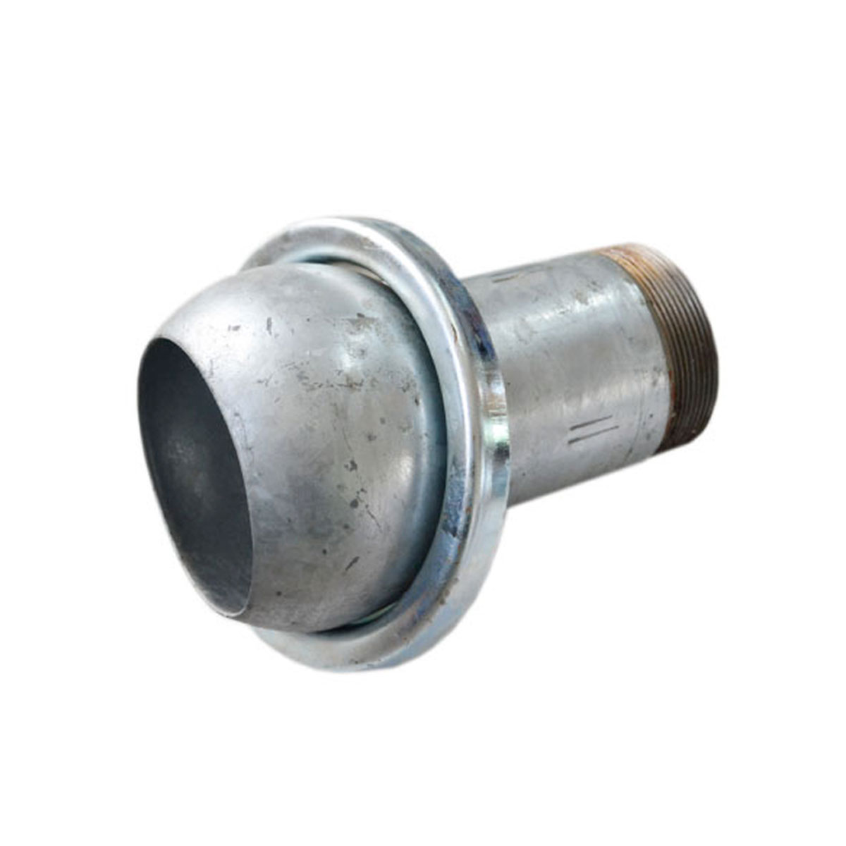 MASCHIO CON TRONCHETTO 80 MM X 1,1/4'' FILETTATO ZINCATO