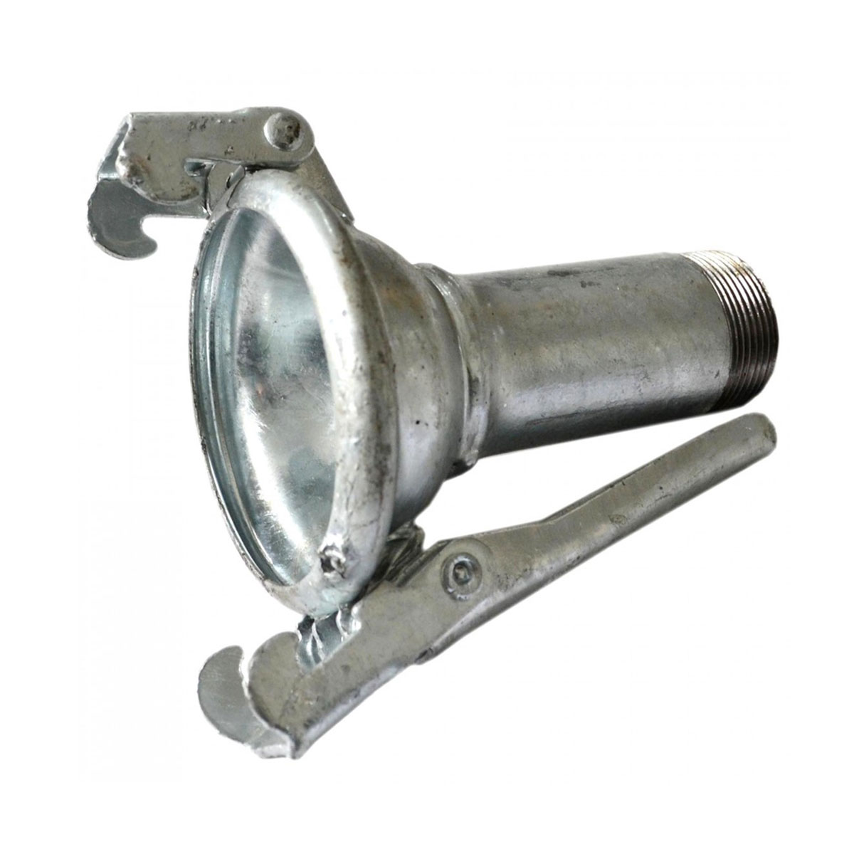 FEMMINA CON TRONCHETTO 80 MM X 1'' FILETTATO ZINCATO