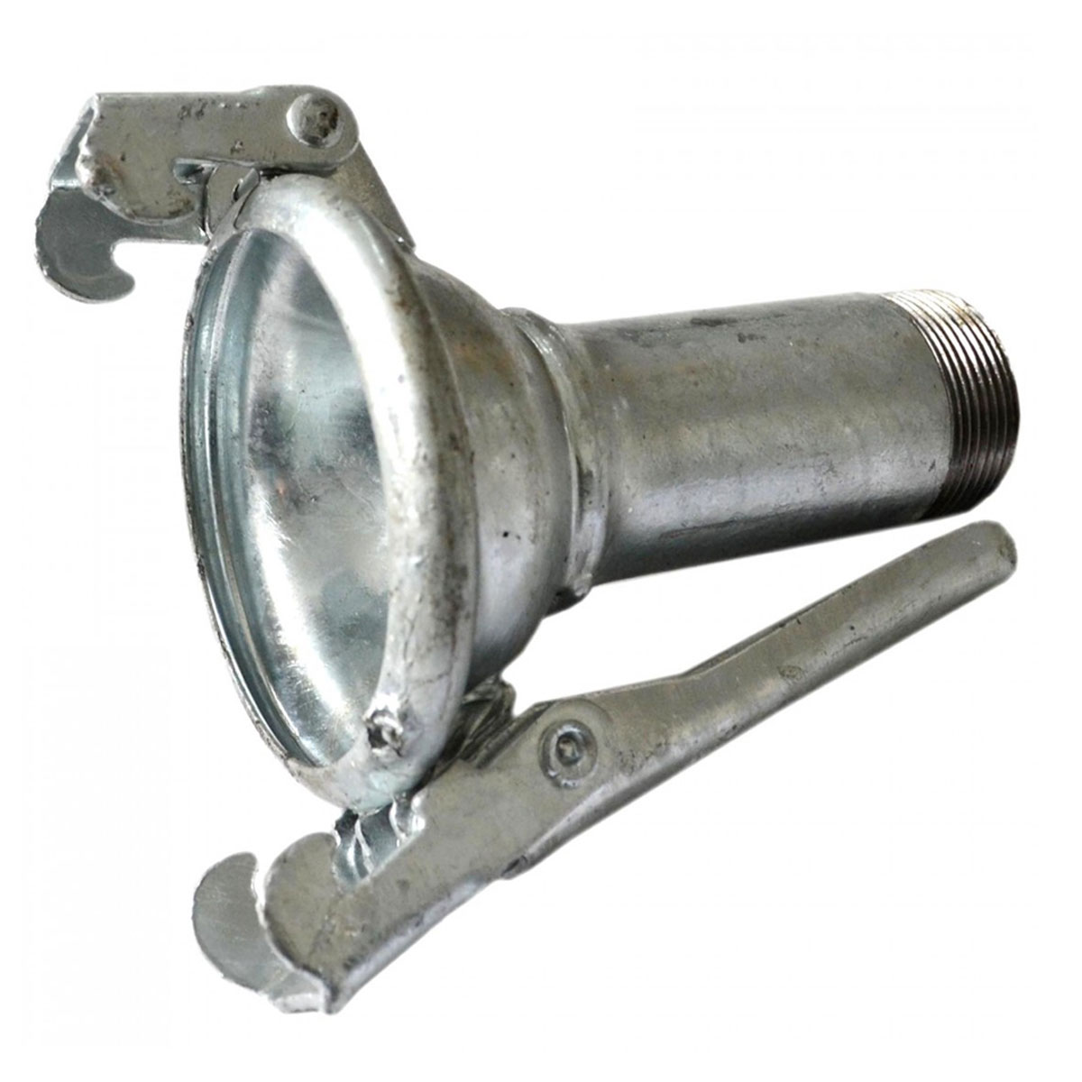 FEMMINA CON TRONCHETTO 100 MM X 1'' FILETTATO ZINCATO