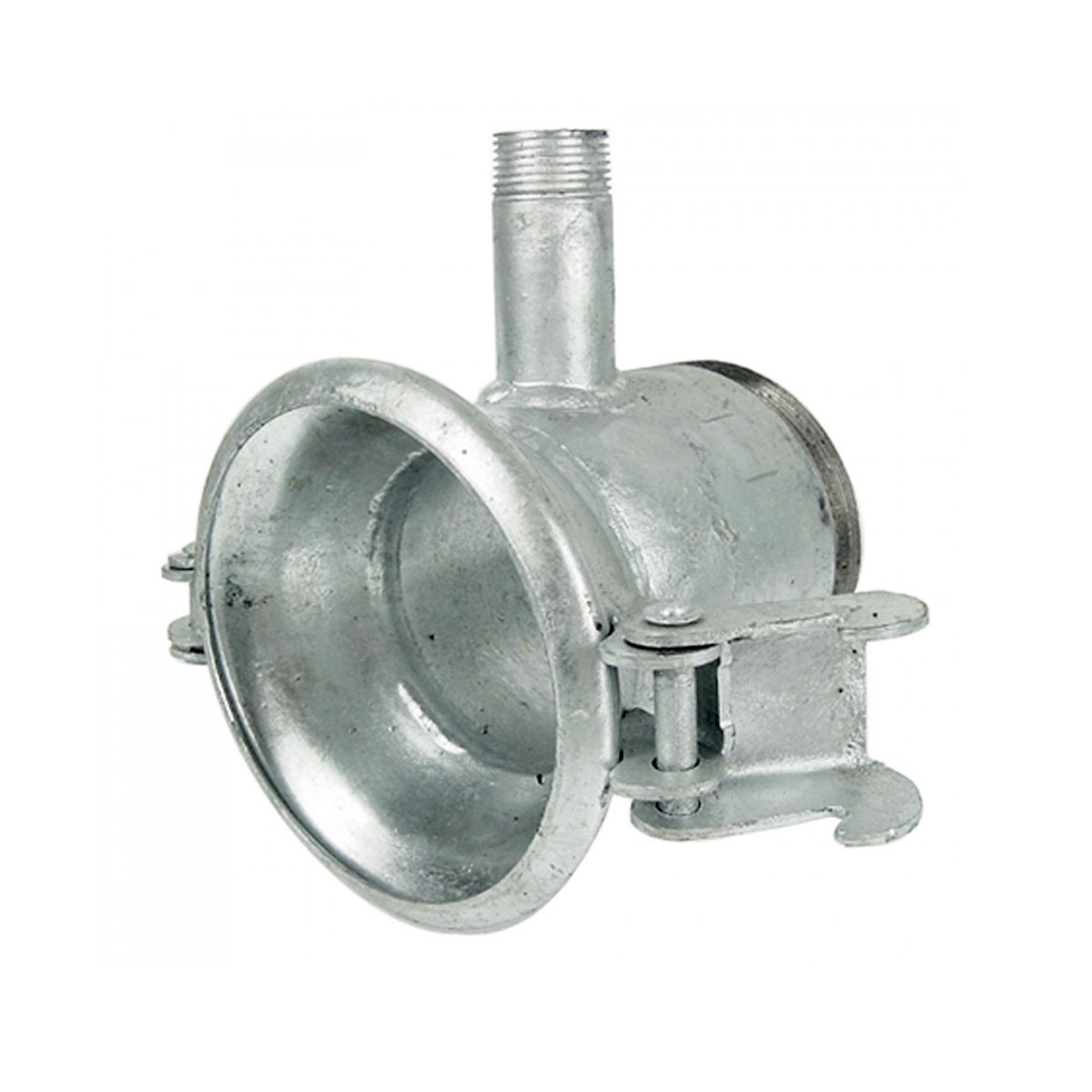 DERIVAZIONE FEMMINA 80 MM - 3'' - 1'' PER FERTILIZZATORE ZINCATO