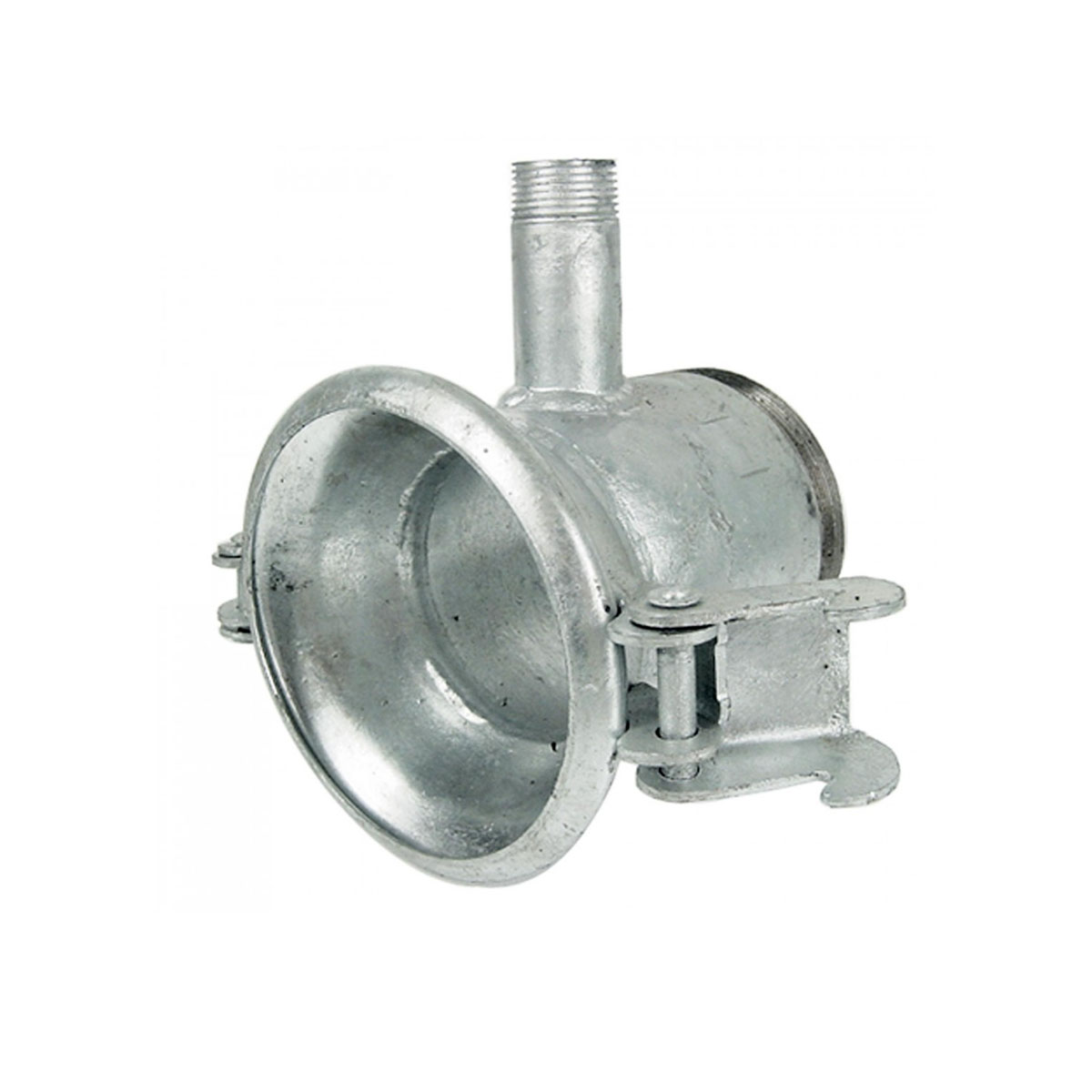 DERIVAZIONE FEMMINA 60 MM - 2'' - 1'' PER FERTILIZZATORE ZINCATO