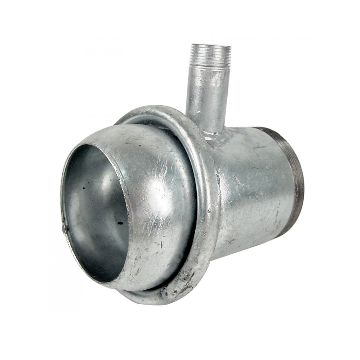 DERIVAZIONE MASCHIO 80 MM - 3'' - 1'' PER FERTILIZZATORE ZINCATO