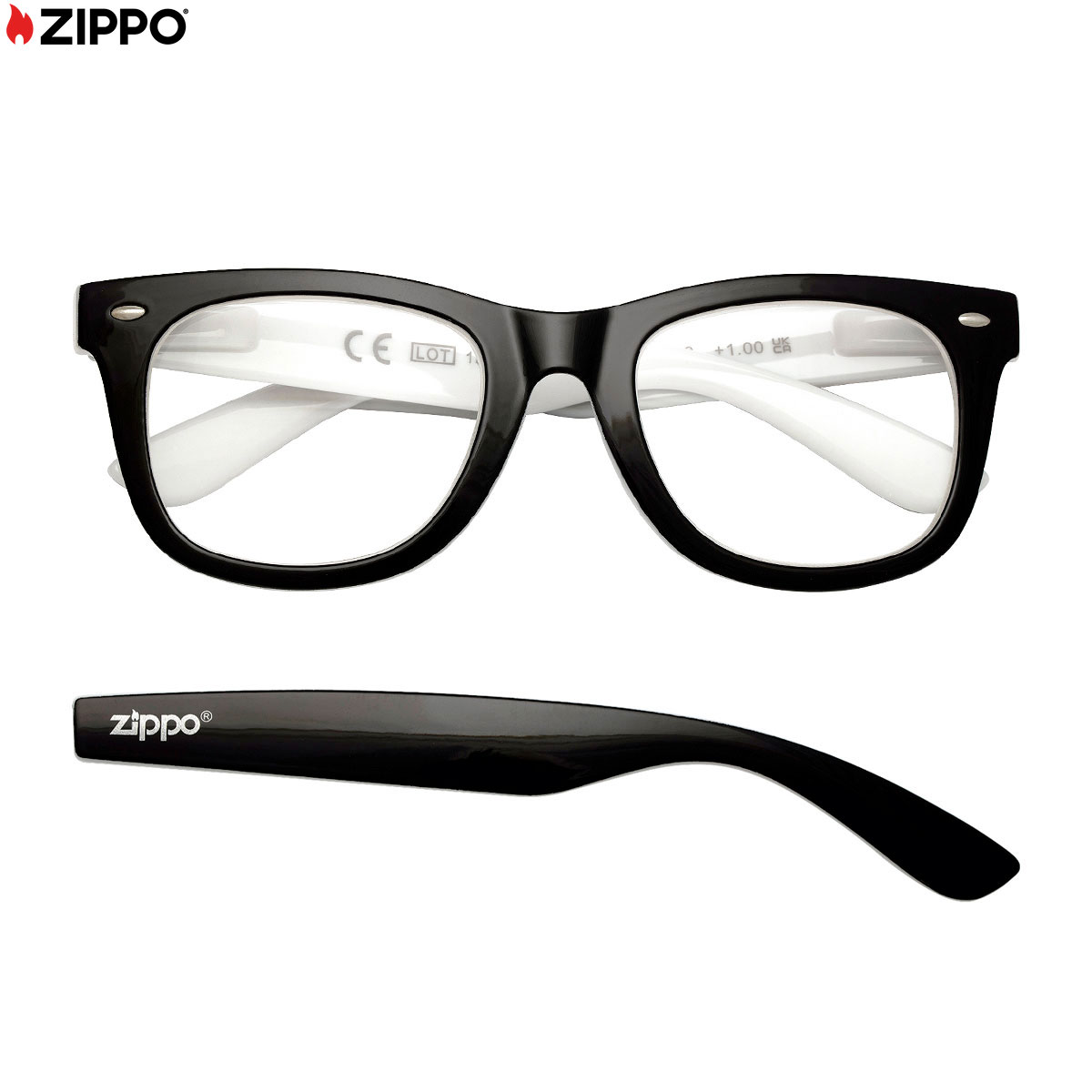 OCCHIALI DA LETTURA ZIPPO WHI100 +1.00 31Z-G2-WHI100