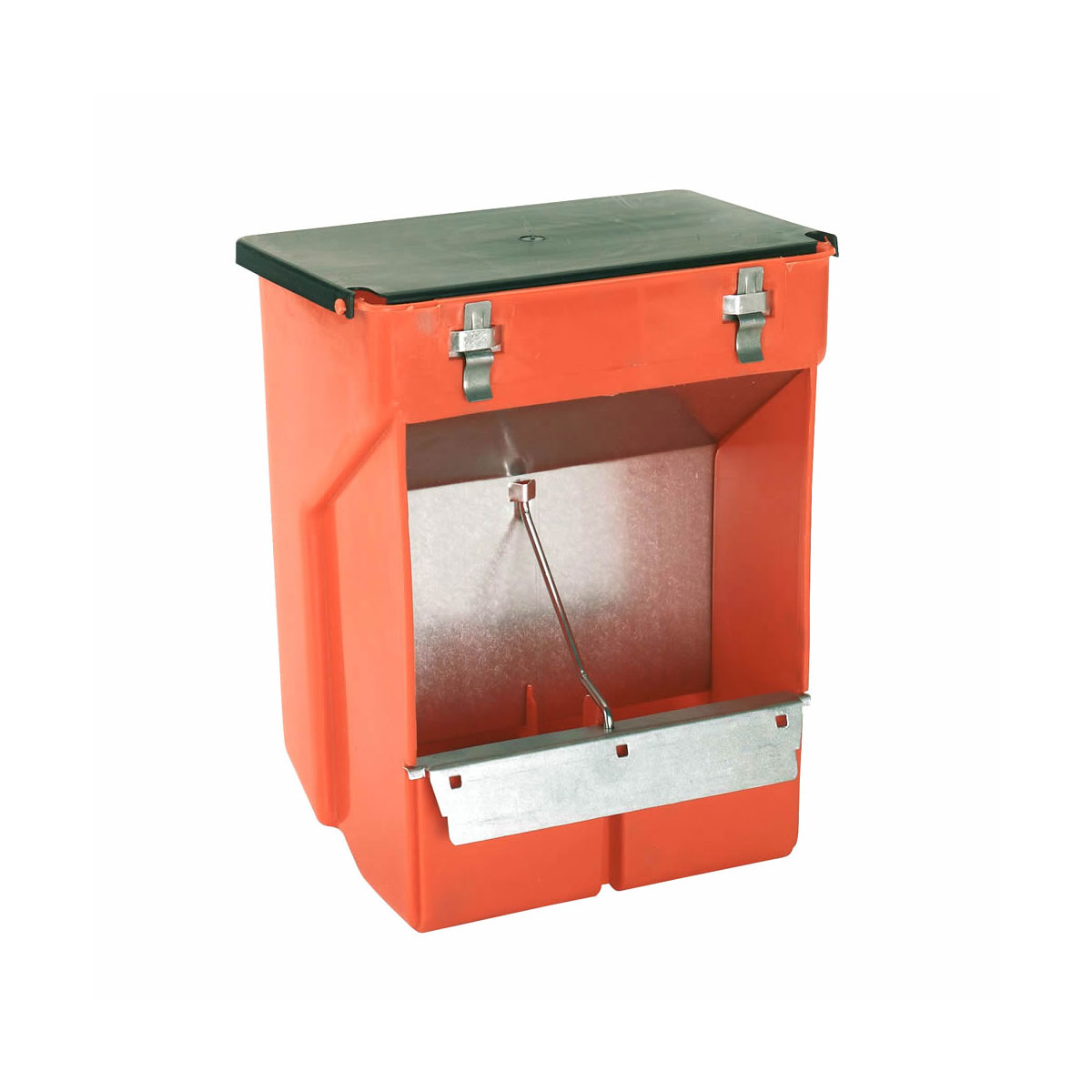 MANGIATOIA A TRAMOGGIA 2 SCOMPARTI CON COPERCHIO