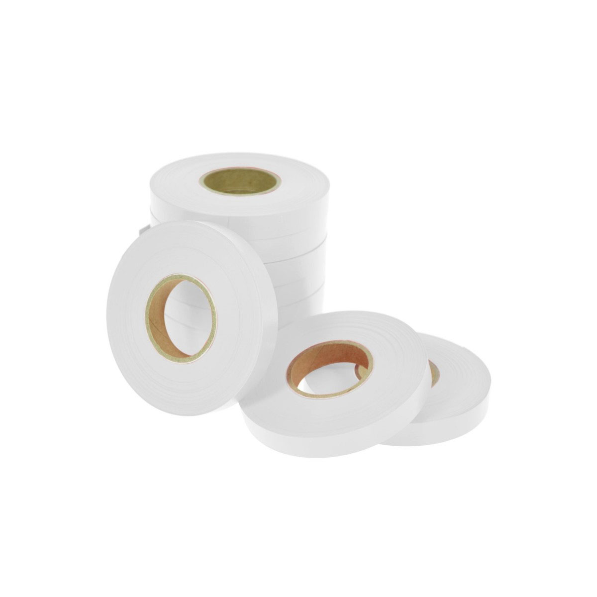 CONFEZIONE 10 PZ NASTRO BIANCO SPESSORE 0,10 x 40 ML - immagine 2