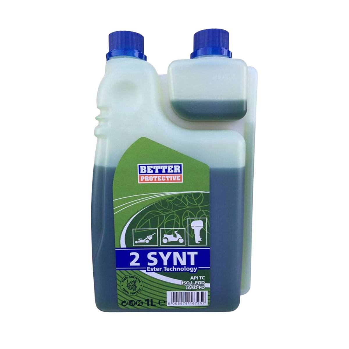 OLIO MISCELA 2T SYNT C/DOSATORE 1LT