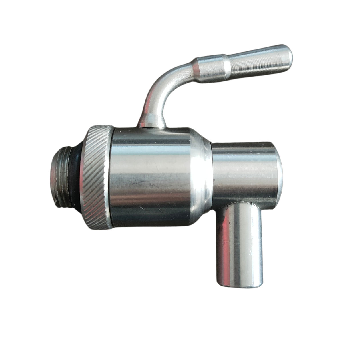 RUBINETTO ANTIGOCCIA INOX CON GHIERA 1/2''