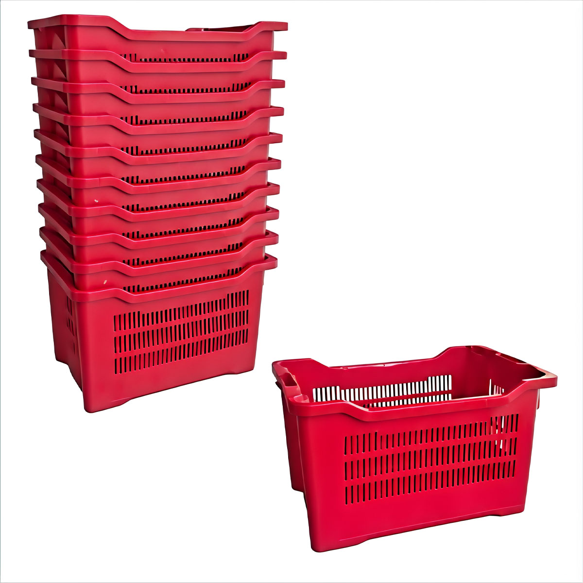 CASSETTA SEMICHIUSA 40LT SALVASPAZIO 56X35X31 CM - immagine 4