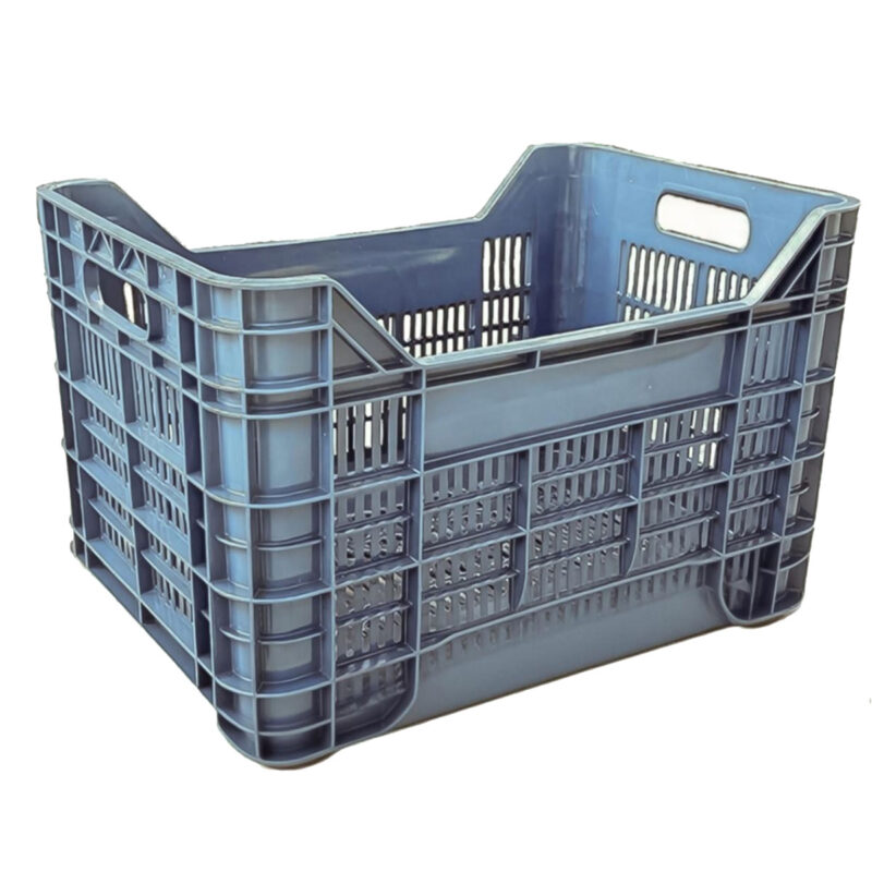 CASSETTA AGRICOLA APERTA 40 LT SOVRAPPONIBILE 53X34X31 COLORI ASSORTITI