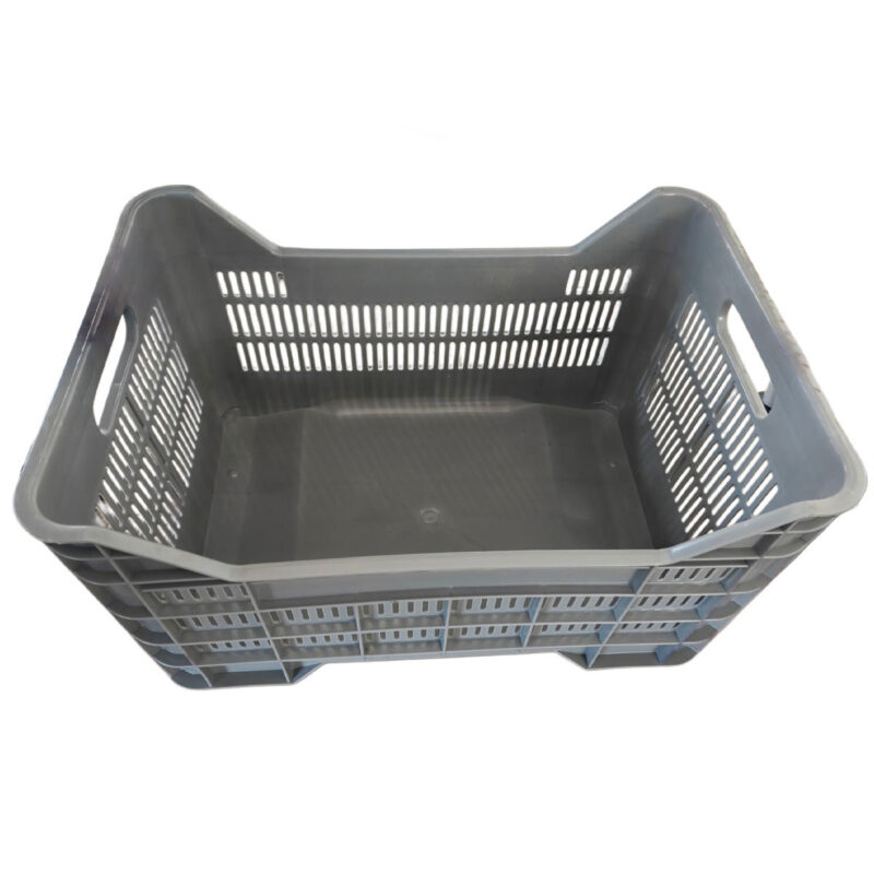 CASSETTA AGRICOLA SEMICHIUSA 40 LT SOVRAPPONIBILE 52X34X31 COLORI MISTI