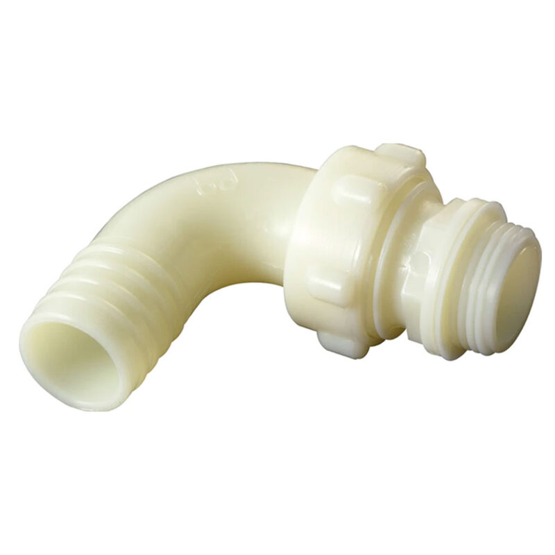 RACCORDO 3 PEZZI CURVO NYLON D. 50x2''