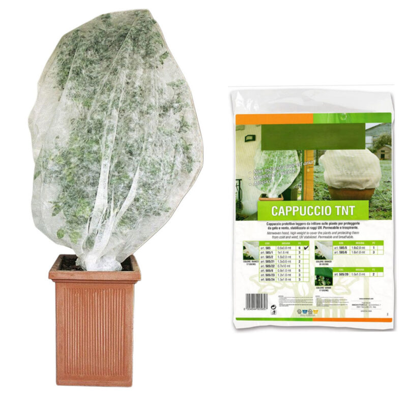 CONFEZIONE DA 6 PZ. CAPPUCCIO TNT 0,60x0,8 ml. TUBOLARE