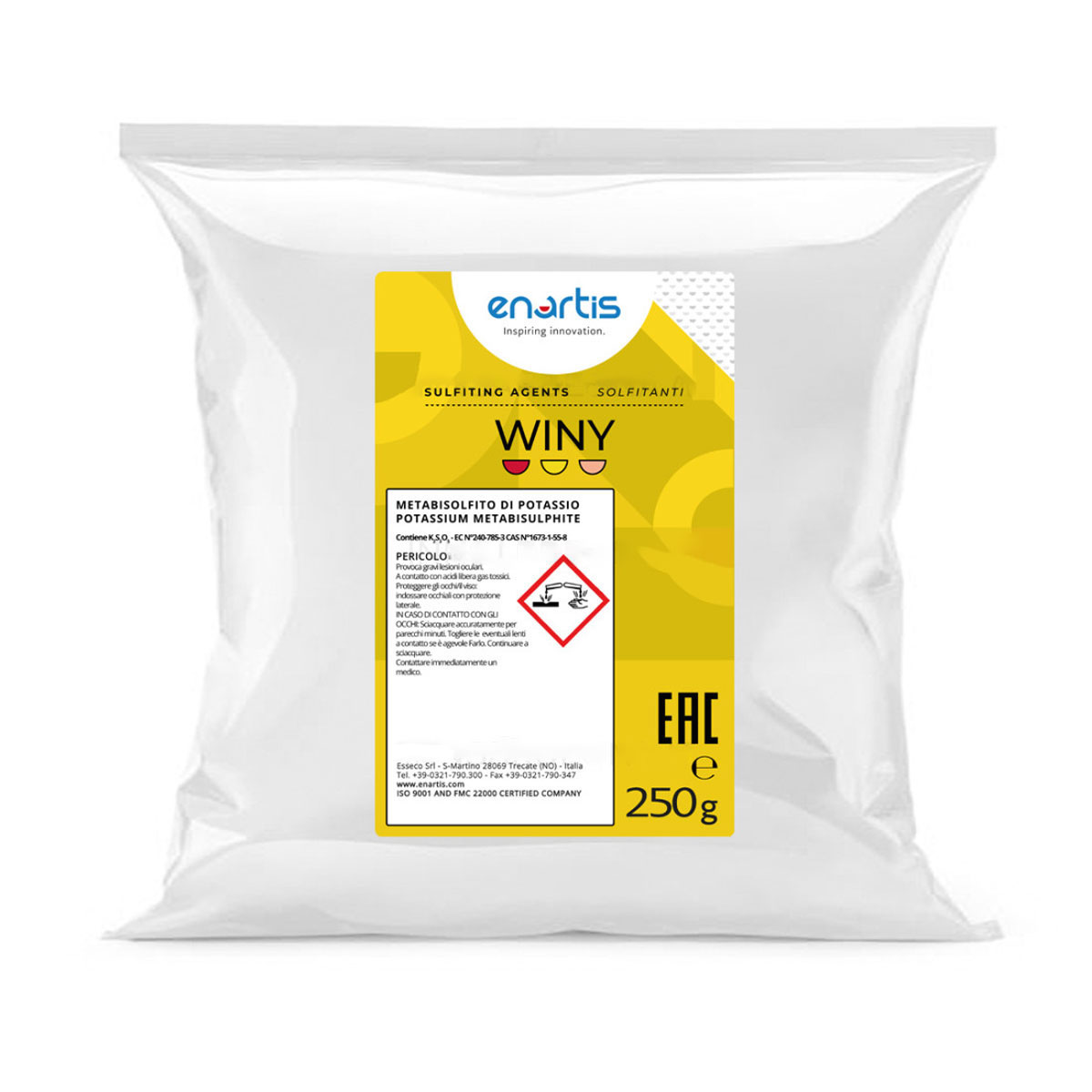 METABISOLFITO DI POTASSIO 250 G