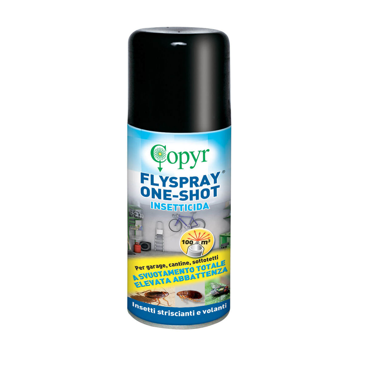 INSETTICIDA AUTOSVUOTANTE 150 ML FLYSPRAY ONE-SHOT