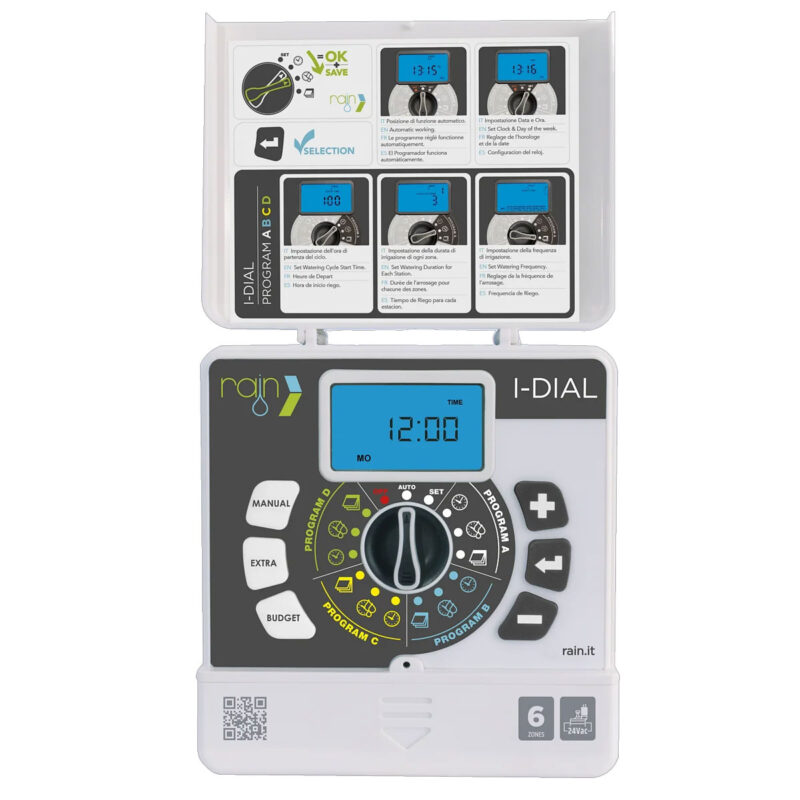 CENTRALINA I-DIAL 6 STAZIONI 24VAC INDOR