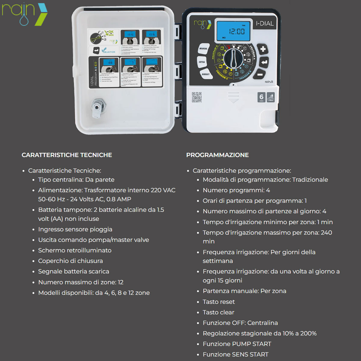 CENTRALINA I-DIAL 6 ZONE 24VA OUTDOR - immagine 4