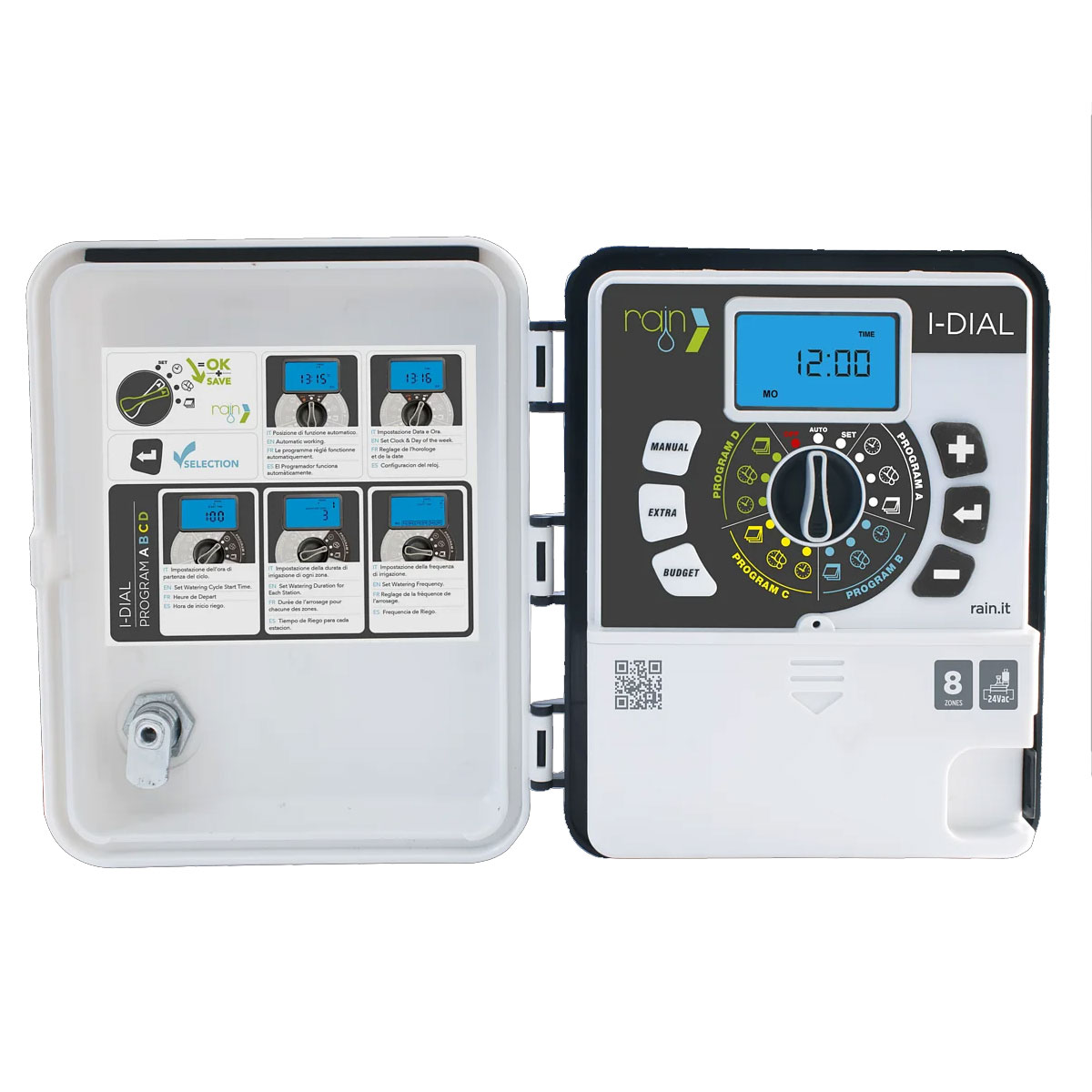 CENTRALINA I-DIAL 8 ZONE 24VA OUTDOR