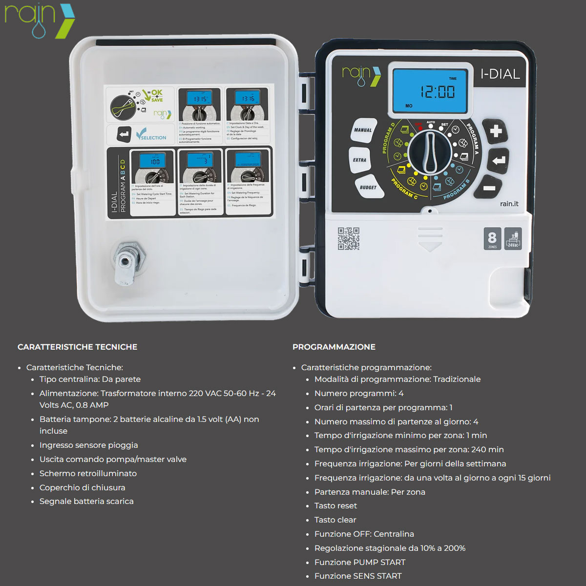 CENTRALINA I-DIAL 8 ZONE 24VA OUTDOR - immagine 4