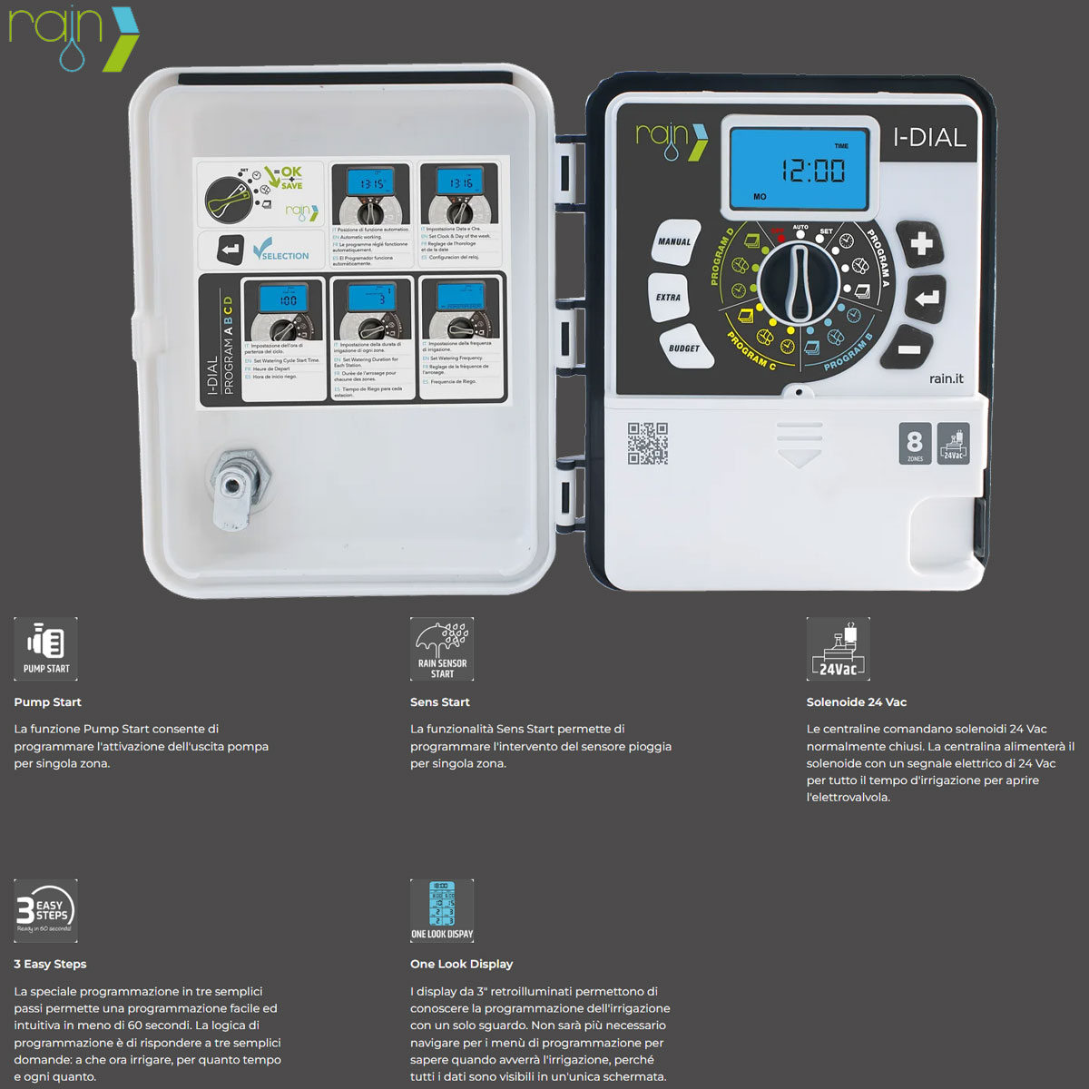 CENTRALINA I-DIAL 8 ZONE 24VA OUTDOR - immagine 5