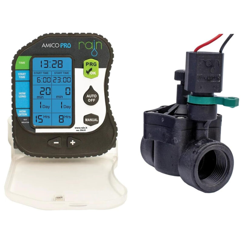 CENTRALINA A BATTERIA DA POZZETTO AMICO PRO CON ELETTROVALVOLA